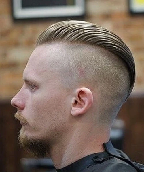 undercut slick back saç modeli erkek