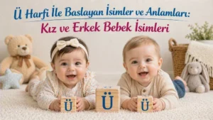 Ü Harfi İle Başlayan İsimler ve Anlamları