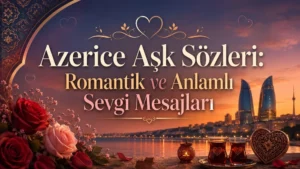 Azerice Aşk Sözleri: Romantik ve Anlamlı Sevgi Mesajları