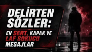 Delirten Sözler: En Sert, Kapak ve Laf Sokucu Mesajlar