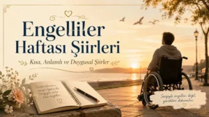 Engelliler Haftası Şiirleri: Kısa, Anlamlı ve Duygusal Şiirler