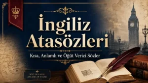 İngiliz Atasözleri: Kısa, Anlamlı ve Öğüt Verici Sözler