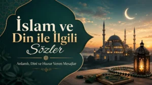 İslam ve Din ile İlgili Sözler: Anlamlı, Dini ve Huzur Veren Mesajlar