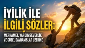 İyilik ile İlgili Sözler: Merhamet, Yardımseverlik ve Güzel Davranışlar Üzerine