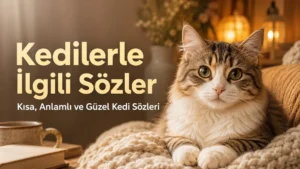 Kedilerle İlgili Sözler: Kısa, Anlamlı ve Güzel Kedi Sözleri