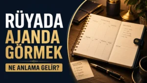 Rüyada Ajanda Görmek Ne Anlama Gelir?