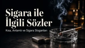 Sigara ile İlgili Sözler: Kısa, Anlamlı ve Sigara Sloganları