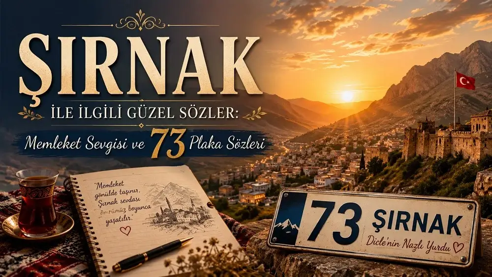 Şırnak manzarası, 73 plaka, Türk bayrağı ve memleket temalı detaylarla hazırlanmış kapak görseli.