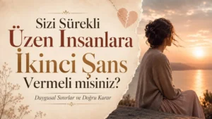 Sizi Sürekli Üzen İnsanlara İkinci Şans Vermeli misiniz?