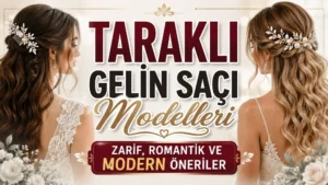 Taraklı Gelin Saçı Modelleri: Zarif, Romantik ve Modern Öneriler