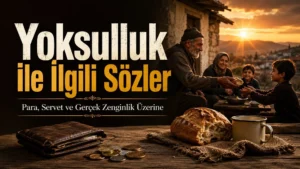 Yoksulluk ile İlgili Sözler: Para, Servet ve Gerçek Zenginlik Üzerine