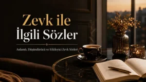 Zevk ile İlgili Sözler: Anlamlı, Düşündürücü ve Etkileyici Zevk Sözleri