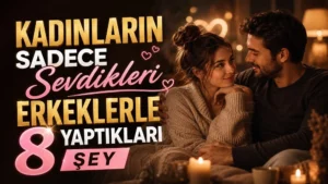 Kadınların Sadece Sevdikleri Erkeklerle Yaptıkları 8 Şey