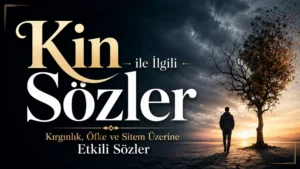 Kin ile İlgili Sözler: Kırgınlık, Öfke ve Sitem Üzerine Etkili Sözler