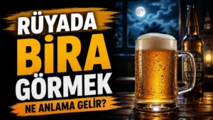 Rüyada Bira Görmek Ne Anlama Gelir?