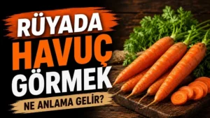 Rüyada Havuç Görmek Ne Anlama Gelir?