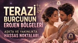 Terazi Burcunun Erojen Bölgeleri: Aşkta ve Yakınlıkta Hassas Noktaları