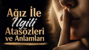Ağız İle İlgili Atasözleri ve Anlamları