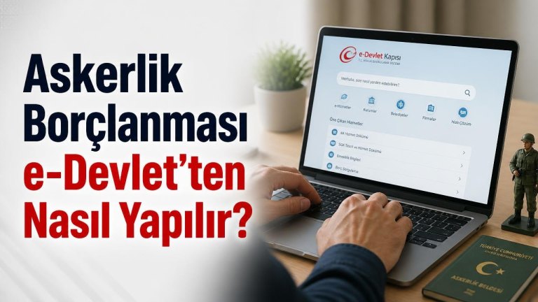 Askerlik Borçlanması e-Devlet'ten Nasıl Yapılır?