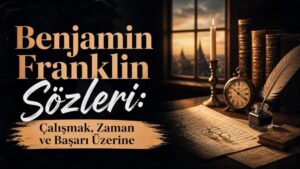 Benjamin Franklin Sözleri: Çalışmak, Zaman ve Başarı Üzerine