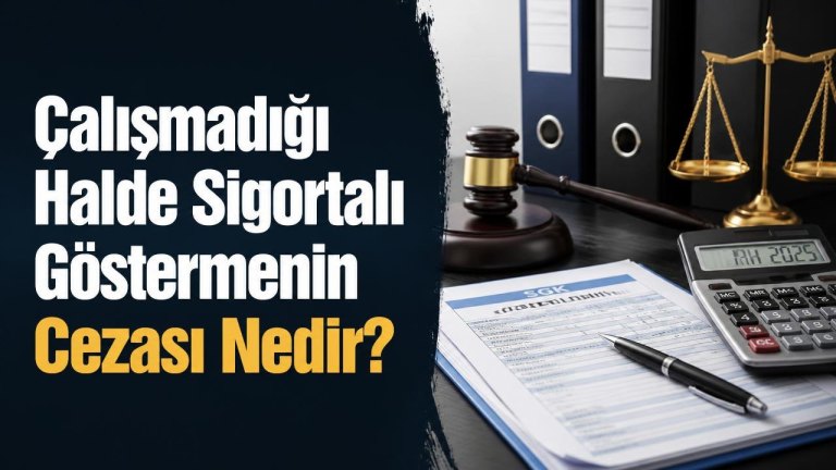 Çalışmadığı Halde Sigortalı Göstermenin Cezası Nedir?