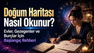 Doğum Haritası Nasıl Okunur? Evler, Gezegenler ve Burçlar İçin Başlangıç Rehberi