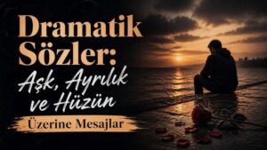 Dramatik Sözler: Aşk, Ayrılık ve Hüzün Üzerine Mesajlar