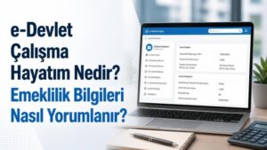 e-Devlet Çalışma Hayatım Nedir? Emeklilik Bilgileri Nasıl Yorumlanır?