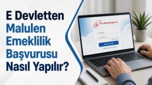E Devletten Malulen Emeklilik Başvurusu Nasıl Yapılır?