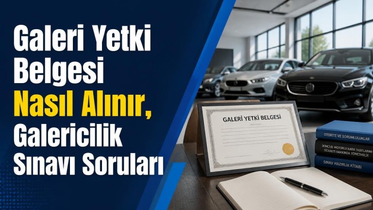 Galeri Yetki Belgesi Nasıl Alınır, Galericilik Sınavı Soruları