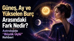 Güneş, Ay ve Yükselen Burç Arasındaki Fark Nedir? Astrolojide “Büyük Üçlü” Rehberi