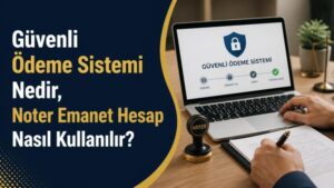 Güvenli Ödeme Sistemi Nedir, Noter Emanet Hesap Nasıl Kullanılır?
