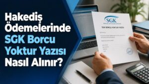Hakediş Ödemelerinde SGK Borcu Yoktur Yazısı Nasıl Alınır?