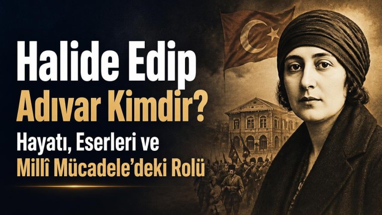 Halide Edip Adıvar Kimdir? Hayatı, Eserleri ve Millî Mücadele’deki Rolü
