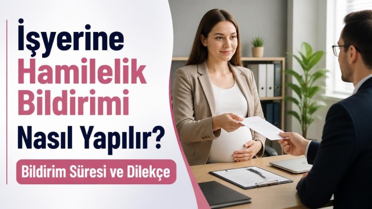 İşyerine Hamilelik Bildirimi Nasıl Yapılır? Bildirim Süresi ve Dilekçe
