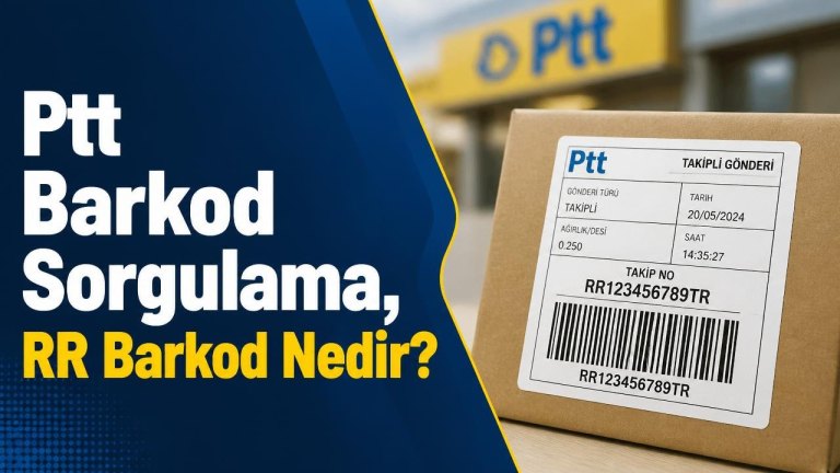 Ptt Barkod Sorgulama, RR Barkod Nedir?