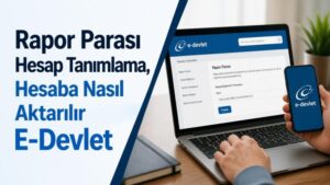 Rapor Parası Hesap Tanımlama, Hesaba Nasıl Aktarılır E-Devlet