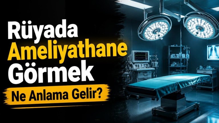 Rüyada Ameliyathane Görmek Ne Anlama Gelir?