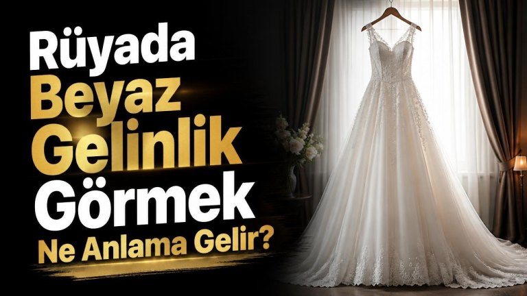 Rüyada Beyaz Gelinlik Görmek Ne Anlama Gelir?