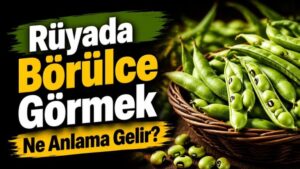 Rüyada Börülce Görmek Ne Anlama Gelir?