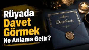 Rüyada Davet Görmek Ne Anlama Gelir?