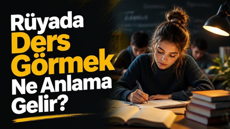 Rüyada Ders Görmek Ne Anlama Gelir?