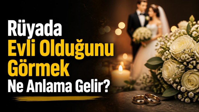 Rüyada Evli Olduğunu Görmek Ne Anlama Gelir?