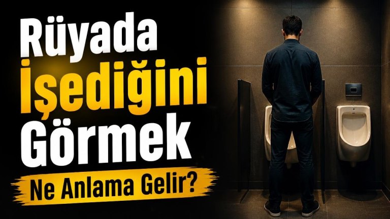 Rüyada İşediğini Görmek Ne Anlama Gelir?