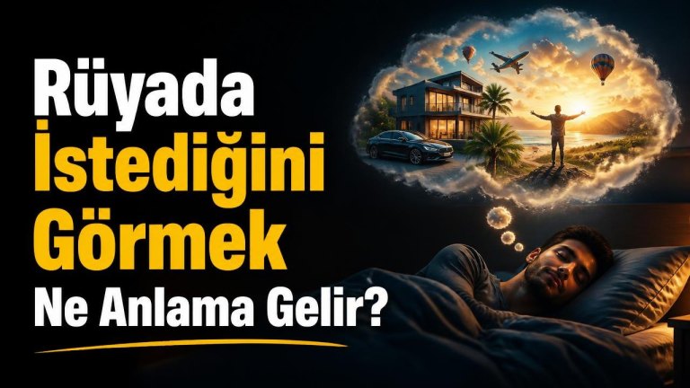 Rüyada İstediğini Görmek Ne Anlama Gelir?