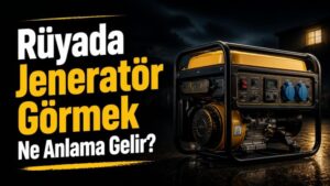 Rüyada Jeneratör Görmek Ne Anlama Gelir?
