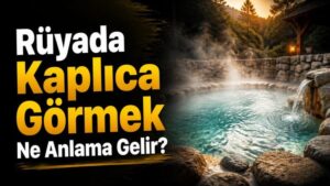 Rüyada Kaplıca Görmek Ne Anlama Gelir?