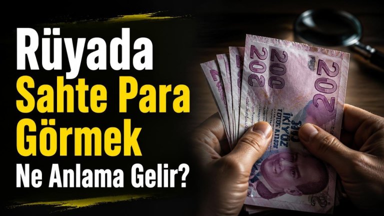 Rüyada Sahte Para Görmek Ne Anlama Gelir?