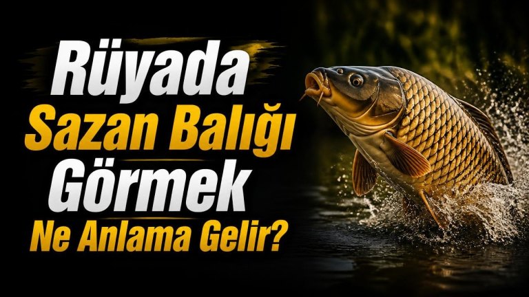 Rüyada Sazan Balığı Görmek Ne Anlama Gelir?
