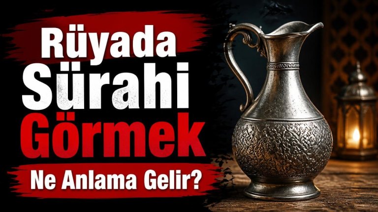 Rüyada Sürahi Görmek Ne Anlama Gelir?